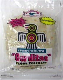 Flour Tortillas Southwestern Style Gorditas 8"