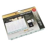 DTM113520901 - Coastlines Tabbed 12-Month Wirebound Wall Calendar