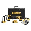 DEWALT DCX5401 28-Volt Lithium Ion Cordless Hammerdrill/Circ/Recip/Floodlight Combo Kit with NANO Technology