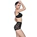 FeelinGirl Women's Smooth Lace Shapewear Tummy Control Stretch Brief Panty