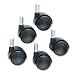 Safco Hard Floor Chair Casters - 2" - Black