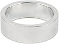 Wheels Manufacturing 1-Inch Spacer (Silver/10mm, Bag of 5)