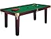 6ft Snooker table semi circular legs
