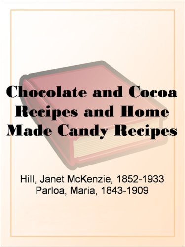 Chocolate and Cocoa Recipes and Home Made Candy Recipes