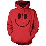 Produkt-Bild: UNISEX HOODED SWEATSHIRT PRINTED This is not a Smiley Face