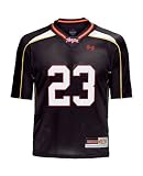 Maryland Terrapins -No. 23- Youth Black Under Armour Performance Replica Jersey