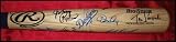 Los Angeles Dodgers Legends Autographed/Hand Signed Logo Bat