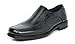Bruno MARC Men's Formal Loafers Stretch Slip On Leather Lining Square Tip Modern Dress Shoes