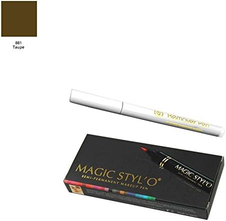 Bundle of 2 Items: Magic Stylo Semi Permanent Makeup Pen in Taupe with Remover Pen