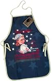 Victory Sailor Girl Patriotic Apron w/WWII image USA Made by FlagClothes