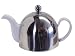 White Ceramic Teapot with Insulated Cover Capacity 1.2 Liters (1.27 Quarts)