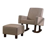 Simplicity Rocker and Ottoman Set