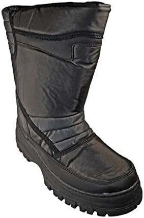 Mens Black Snow Jogger Size 10