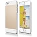iPhone SE case, elago® [Outift][White / Champagne Gold] - [Premium Hybrid Construction][Aluminum][Spark Design Award] - for iPhone SE/5/5S