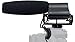 Shotgun Microphone (Stereo) with Windscreen & Dead Cat Muff for Sony Alpha a7S II (w/Multi-Interface Adapter)