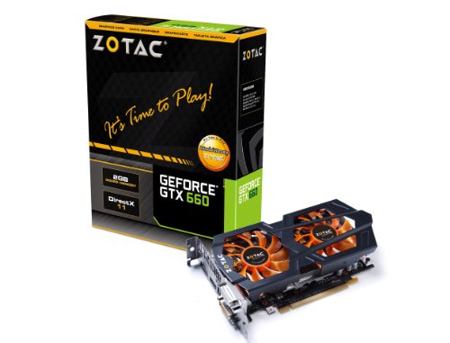 ZOTAC NVIDIA GeForce GTX 660 2GB GDDR5 2DVI/HDMI/DisplayPort PCI-Express Video Card ZT-60901-10M On Sale