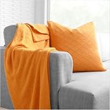 Current Organic Pillow in Sunshine by 