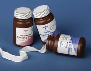 .com: Iodoform Gauze Packing Strip, 1\/2 x5yd: 