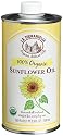 La Tourangelle Organic Sunflower Oil, 16.9-Ounce Tins (Pack of 4)