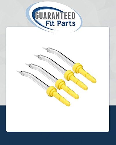 Waterpik Pik Pocket Tips Replacement for WP-900 (4 Pack) by GFP