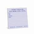 Knock Knock Sticky Notes: Cool Sticky (Pack of 8)