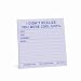 Knock Knock Sticky Notes: Cool Sticky (Pack of 8)