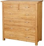 Modern Oak 2/4 Drawer Chest