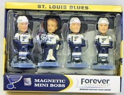 St. Louis Blues Mini Bobblehead Set