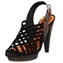 Luichiny Women's Brandi Shoe,Black,7 M US