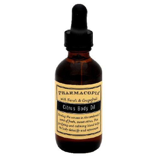 Pharmacopia Citrus Body Oil, with Neroli & Grapefruit, 1.7-Ounces by Pharmacopia