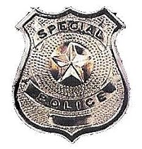 Policeman's Badge - Metal