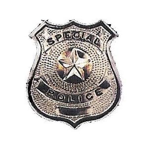 Policeman's Badge - Metal