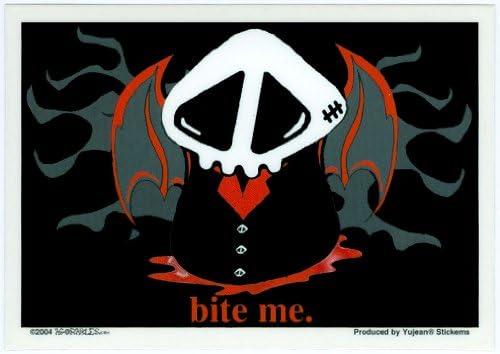 Agorables - Bite Me - Sticker / Decal