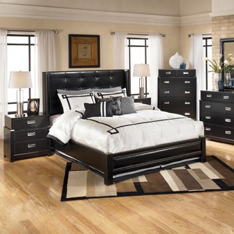Market Square Dryden 5 Piece Queen Bedroom Set with 2nd Nightstand Free