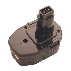 Hi-Capacity NiCad Powertool Battery for Black and Decker FSC414K-2, DeWalt DW911 by 