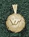 Anderson Jewelry Virginia Tech Hokies Basketball Gold Charm