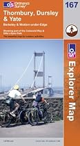 Explorer Map 167 Thornbury, Dursley and Yate Berkeley & Wotton-under-Edge