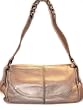 Kenneth Cole Flap "Chain My Mind" Metallic Champage