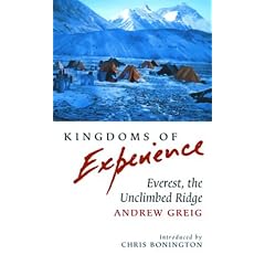 Kingdoms of Experience: Everest, the Unclimbed Ridge (Travel)