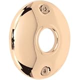 Prime-Line Products E 2541 Steel Door Knob Rosettes, 2-1/2-Inch, Brass Plated,(Pack of 2)