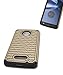 Moto Z Force Case, Moto Z Force Droid Case, Style4U [Shockproof] Studded Rhinestone Crystal Bling Hybrid Armor Case for Motorola Moto Z Force/Moto Z Force Droid with 1 Stylus [Gold/Black]