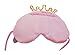 Cute Sleeping Beauty Cartoon Eye Mask & Blindfold for Kid's Sweet Dreams Pink