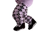 Trumpette Tights Minnie Argyle - Purple 12-18 Months