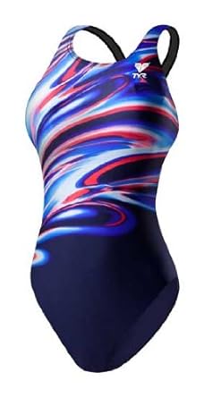TYR Sport Girls' Aurora Maxback Swim Suit