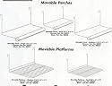 MEDIUM MOVEABLE PLATFORM BLACK 12X8X5