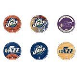 Utah Jazz 6 Button Set
