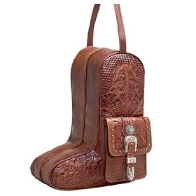 American West Retro Romance Zip-Around Boot Bag