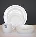 *Denby White Trace 16 Piece Boxed Set