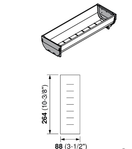 Cheap Low Blum Inc Zsi 030si Orgaline For Wood Drawers