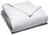 Pike Street 280-Thread Count Damask Stripe Cotton Down Alternative Full/Queen Comforter